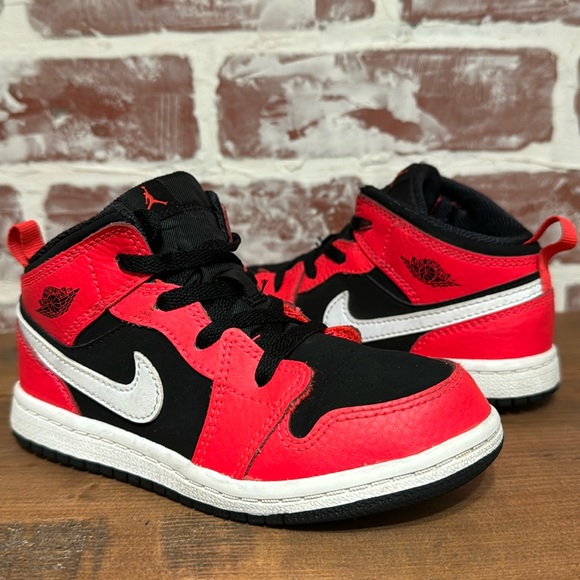 Nike Air 1 Mid Jordan Toddler Sz 10C - Picture 2 of 11